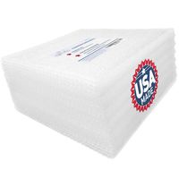 Mrs Fizz Packing Foam Sheets - Moving Supplies Cushion Wrap Material for Dishes, China, Kitchenware, Glassware, Glasses, Plates, and Pictures for Shipping and Storage Boxes, 12x12, 50 Pack