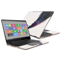 MightySkins Skin Compatible with HP Spectre x360 Convertible 15.6" (2017) - Surfing The Universe | Protective, Durable, and Unique Vinyl Cover | Easy to Apply, Remove | Made in The USA