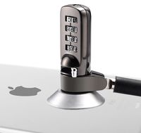 FOLAI Notebook Laptop Combination Lock Portable Laptop Locking Cable Security Combination Lock with Adhesive Security Plate compatible Tablet Laptop Projector and Other Devices