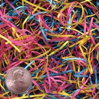 32 Colors of FINE Cut (4oz) Gift Basket Shred, VeryFine Paper Filler Grass (Fiesta Blend) nfLG520