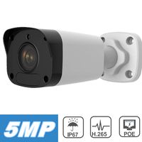 Anpviz 5MP POE IP Bullet Camera Wide Angle 75° Indoor Outdoor, Onvif Compliant with Hikvision, Dahua, Unview Security Camera, 98FT IR Night Vision IP67 Weatherproof Video Surveillance Camera IPC-B150