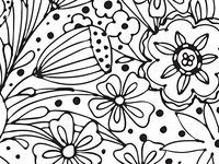 Doodle Garden Tissue Paper (120 Pack)