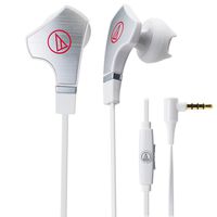 AUDIO TECHNICA ATH-CHX7iS SonicFuel Hybrid Earbud Headphones for Smartphones / ATH-CHX7ISWH /