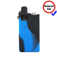 DSC-Mart Silicone Case for Sigelei Snowwolf Wocket Mod Kit 1100mAh Protective Rubber Sleeve Cover Shield (BlackBlue)