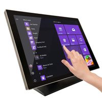 21.5 Inch Pro Capacitive LED Backlit Multi-Touch HDMI Monitor, 16:9 Display 1920 X 1080, True Flat Seamless Design Touchscreen, Great for Office, POS, Retail, Restaurant, Bar, Gym, Warehouse