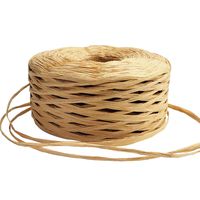 JIALU 328 Yards Raffia Paper Craft Ribbon Packing Paper Twine for Festival Gifts, DIY Decoration and Weaving