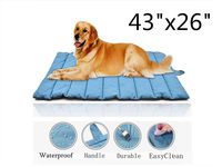 Cheerhunting Outdoor Dog Bed 43"x26", Waterproof, Washable,Large Size, Durable,Water Resistant, Portable and Camping Travel Pet Mat