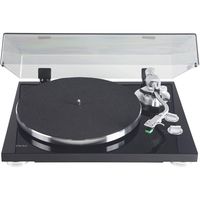 Teac TN-350-MB Satin Black 2-Speed Analog Turntable with USB Digital Output