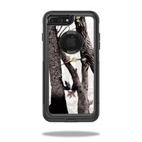 MightySkins Skin Compatible with OtterBox Commuter iPhone 8 Plus - Artic Camo | Protective, Durable, and Unique Vinyl Decal wrap Cover | Easy to Apply, Remove, and Change Styles | Made in The USA
