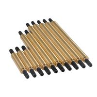 MOHERO Brass Metal Steering & Suspension Linkage Kit Upgrade Parts for 1/10 RC TRAXXAS TRX-4 TRX4 Car Pack of 10