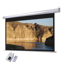 Wall Mount Automatic Electric Projector Screen 16:9 Aspect Ratio 100"