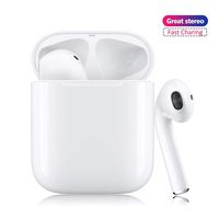 Bluetooth 5.0 Wireless Earbuds with【24Hrs Charging Case】 Waterproof TWS Stereo Headphones in-Ear Built-in Mic Headset Premium Sound with Deep Bass for Sport Earphones Apple Airpods Bluetooth Earbuds