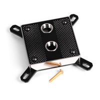 Barrow CPU Waterblock for Intel Processors, Brass Top