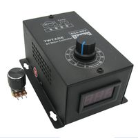 TWTADE/DC Motor Controller Motor Speed Control 6V-90V 15A 1000W 16KHZ Speed Regulator Module Support PLC Control Speed Controller Dimmer Governor Regulation Output Voltage LED Display + knob