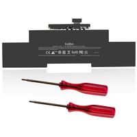 Kelibo New A1417 Replacement Laptop Battery Compatible with MacBook Pro 15 inch Retina A1398 (Only fits 2012 & Early 2013 Year),Replace for ME665LL/A ME664LL/A MD831LL/A MC975LL/A MC976LL/A