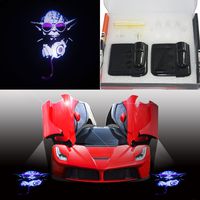 Magnetic Car Door LED Projector Light Master Yoda