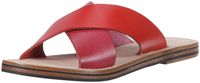 LFL by Lust for Life Women's L-mira Flat Sandal red/Multi Leather 10 Medium US