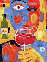 Hi-Look Microfiber Cleaning Cloth - Wine