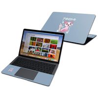 MightySkins Skin Compatible with Apple MacBook Air 13" (2018) - Axolotl Kawaii | Protective, Durable, and Unique Vinyl Decal wrap Cover | Easy to Apply, Remove, and Change Styles | Made in The USA
