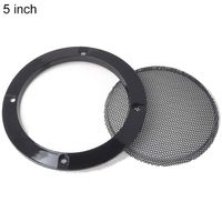 EOS&HELIOS Misszhang-US 2/3/4/5/6.5/8/10inch Replacement Plastic Woofer Subwoofer Speaker Dust Cap Cover 5 inch