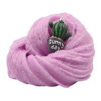 Slime Fluffy Mud Toy, Routinfly Stress Relief Toy Scented Doll Plant Sludge Putty Crystal Beautiful Color Mixing Clay Toy for Any Kids and Adults (G)