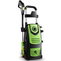 Suyncll 3800 PSI 2.8GPM Electric Pressure Washer Electric Power Washer with Soap Bottle (Green)