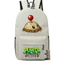 Siawasey Cute Plants Zombie Hot Game Bookbag Backpack School Bag Shoulder Bag