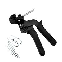 Knoweasy Stainless Steel Cable Tie Gun and Zip Tie Tool,Cable Tie Tool for Stainless Steel Cable Ties