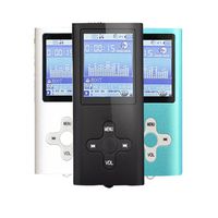 MP3 Player / MP4 Player, MP3 Music Player, MINI USB Port 16GB Memory Slim Classic Digital LCD 1.82'' Screen MP3 Music/Audio/Media Player with FM Radio, Voice record (Black)