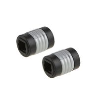 CableCreation [2-Pack] Optical Toslink Female to Toslink Female Extention Cable Coupler Connector Adapter, Black
