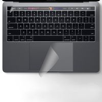 Se7enline MacBook Pro Touch Bar Protector + TrackPad Protector Smooth Surface for MacBook Pro 15 inch 2016 2017 2018 Model A1707/A1990,Clear/Transparent