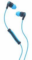 Skullcandy Method Sweat Resistant Sport Earbud with In-Line Microphone and Remote, Lightweight and Secure In-Ear Fit for Running and Exercise, Cable Management Clip for Workouts, Navy