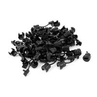 uxcell 50 Pcs Round Cable Wire Strain Relief Bush Grommet 12mm Long
