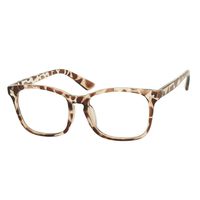 MAGIC JING Blue Light Blocking Computer Game Glasses Anti Glare UV Protection Rectangle Eyeglasses for Men and Women (19002tortoise)