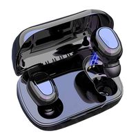 BE07 True Wireless Earbuds TWS Bluetooth 5.0 Earbuds (6-Black)