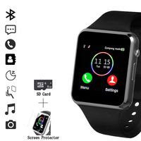 Smart Watch, Smartwatch Compatible with Android Samsung and iPhone(Partial Functions) with TF SIM Card Slot Text Call Reminder Camera Music Player Pedometer for Men Women