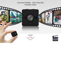 Mini Spy Camera Hidden Cam -1080P HD Infrared Night Vision, Motion Detection, Waterproof Tiny Nanny Camera, 155° Wide Angle Lens - Portable Pocket 5oz Camera Great for Drones, Sports Action