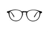 My Blue Protect®, Blue Light Blocking Eyes Glasses, Anti-Fatigue, UV Filters (L001 Kids) (Noir Brillant)