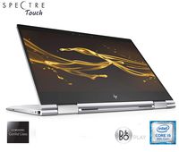 HP Spectre Touch x360 13t-ae00 Silver Convertible 8th Gen Quad Core Intel i5 up to 3.4GHz 8GB 512GB SSD 13.3in FHD Gorilla Glass (Renewed)