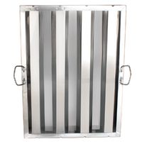 (6) FILTER STAINLESS STEEL HOOD GREASE FILTERS DIFFERENT SIZES RESTAURANT 6 PACK (16" X 25")