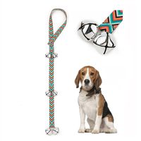 Harfkoko Pet Heroic Dog DoorBells for Potty Training & House Training, Unique Style & Premium Quality, Loud & Crisp DoorBells, Adjustable Door Bell Length for Small, Medium and Large Dogs