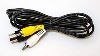 Sega Genesis 1 Standard AV Cable RCA Connection Cord - 6 feet