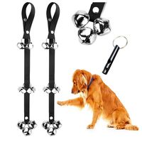 BLUETREE Dog Doorbells Premium Quality Training Potty Great Dog Bells Adjustable Door Bell Dog Bells for Potty Training Your Puppy The Easy Way - Premium Quality - 7 Extra Large Loud 1.4 DoorBells