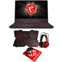 MSI GL65 9SDK-025 (i7-9750H, 16GB RAM, 512GB NVMe SSD, NVIDIA GTX 1660 Ti 6GB, 15.6" Full HD 120Hz 3ms, Windows 10) Gaming Laptop
