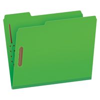 Pendaflex Pressboard Fastener Folders, Letter Size, Dark Green, 2" Expansion, 1/3 Cut, 25/BX (15938GW)