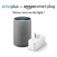 Echo Plus (2nd Generation) with Amazon Smart Plug - Heather Gray