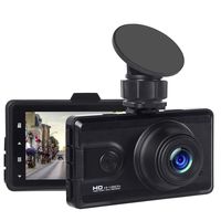 Dashboard Camera, 3" Screen Full HD 1080P Car Camcorder 170 Degree Wide Angle, Car DVR Vehicle Dash Cam with G-Sensor, WDR, Loop Recording