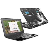 MightySkins Skin Compatible with HP Chromebook 11 G6 11.6" (2018) - Cat | Protective, Durable, and Unique Vinyl Decal wrap Cover | Easy to Apply, Remove, and Change Styles | Made in The USA