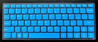 BingoBuy US Layout Keyboard Protector Skin Cover for 11.6'' Lenovo Yoga 710 11'', 710-11 inch, Yoga 900S-12ISK, Flex 4 11-inch, with BingoBuy Card Case for Credit, Bank, ID Card (Blue)