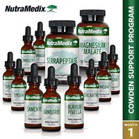 NutraMedix Cowden Support Program Month 1-12 Piece Detox Protocol Including Banderol, Burbur-Pinella, Samento & More